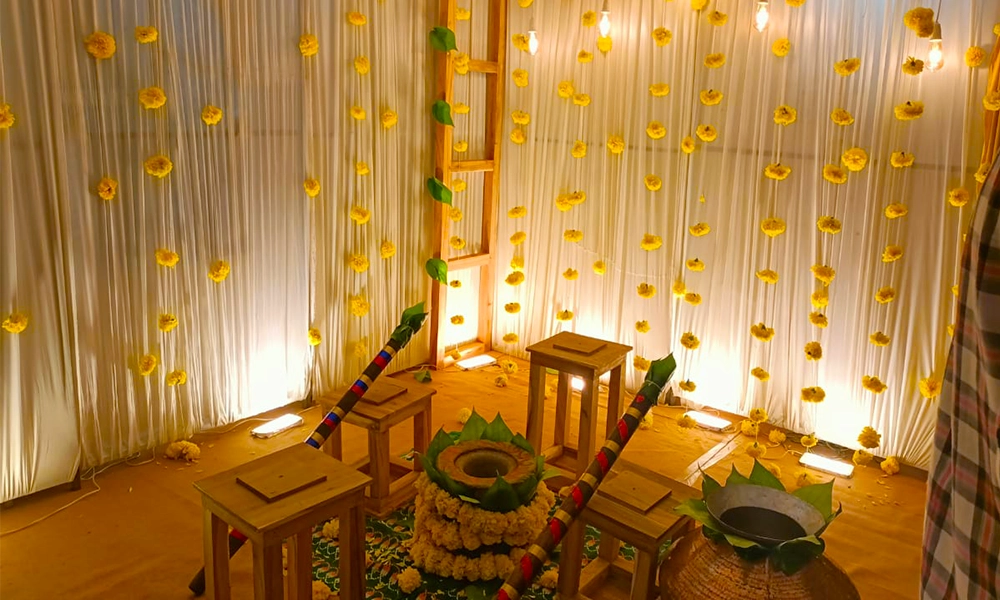 Haldi decoration