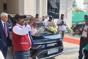 Wedding car decoration